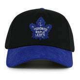 NHL Toronto Maple Leafs American Needle Burnett Adjustable Hat - Black/Blue