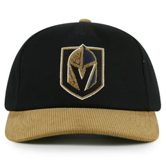 NHL Vegas Golden Knights American Needle Burnett Adjustable Hat - Black/Gold