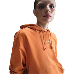 Club America Women's CA x CA Phoenix Fleece Pullover Hoodie Orange