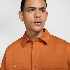 Club America CA x CA Woven Button-Down Shirt Burnt Orange sale