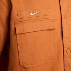 Club America CA x CA Woven Button-Down Shirt Burnt Orange sale