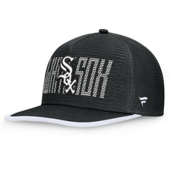 Chicago White Sox Fanatics Let's Glow Line Drive Snapback Hat - Black Hats