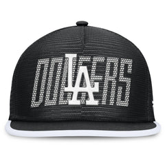Los Angeles Dodgers Fanatics Let's Glow Line Drive Snapback Hat - Black Hats