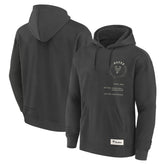 Milwaukee Bucks Future Ground Info Elements Premium Pullover Hoodie Gray