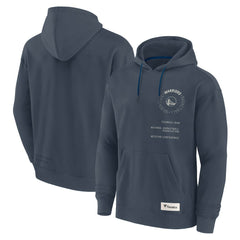 Golden State Warriors Future Ground Info Elements Premium Pullover Hoodie Blue