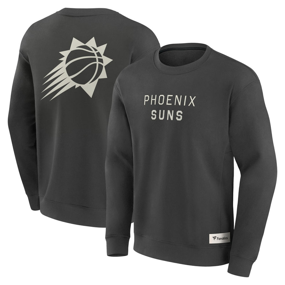 Phoenix Suns Elements Future Ground Lettering Pullover Sweatshirt Gray
