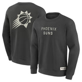 Phoenix Suns Elements Future Ground Lettering Pullover Sweatshirt Gray