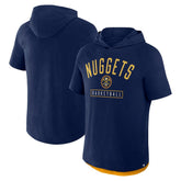 Denver Nuggets Pass Legend Raglan Hoodie T-Shirt Navy