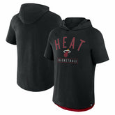 Miami Heat Pass Legend Raglan Hoodie T-Shirt Black