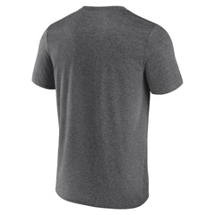 Portland Trail Blazers Logo Athletic Block Practice Performance T-Shirt Heather Charcoal