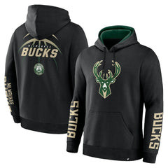 Milwaukee Bucks Legacy Guard Pullover Hoodie Black