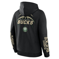 Milwaukee Bucks Legacy Guard Pullover Hoodie Black