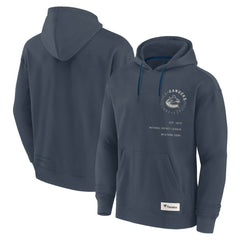 NHL Vancouver Canucks Fanatics Future Ground Info Pullover Hoodie - Navy