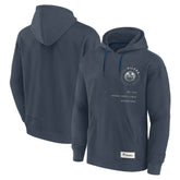 NHL Edmonton Oilers Fanatics Future Ground Info Pullover Hoodie - Navy