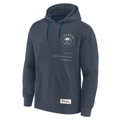 NHL Buffalo Sabres Fanatics Future Ground Info Pullover Hoodie - Navy