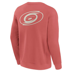 NHL Carolina Hurricanes Fanatics Elements Future Ground Lettering Pullover Sweatshirt - Red