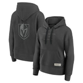 NHL Vegas Golden Knights Fanatics Women's Elements Future Ground Subtle Tonal Pullover Hoodie - Charcoal