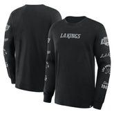 NHL Los Angeles Kings Fanatics Boxed In Legacy Long Sleeve T-Shirt - Black