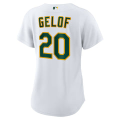MLB Zack Gelof Athletics Nike Women's Home Replica Player Jersey - White