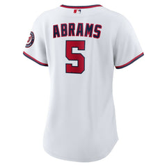 MLB CJ Abrams Washington Nationals Nike Women's Home Replica Player Jersey - White