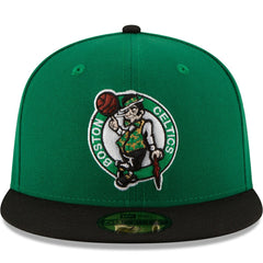 Boston Celtics 2024 NBA Finals Champions Side Patch 59FIFTY Fitted Hat Kelly Green/Black