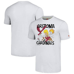 Arizona Cardinals NFL x Homage x Beavis and Butt-Head Unisex Tri-Blend T-Shirt – Ash