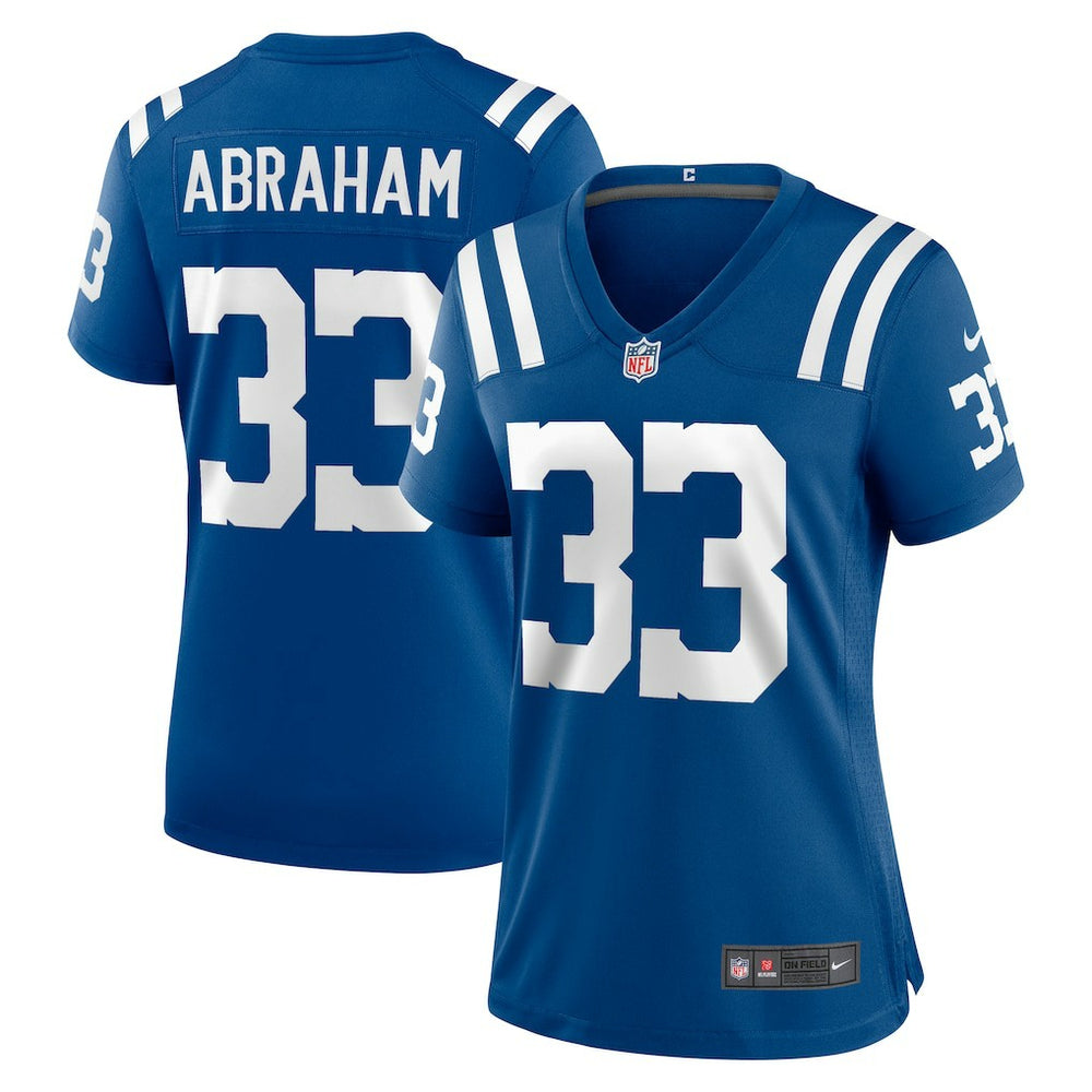 NFL Micah Abraham Indianapolis Colts Women's Game Jersey - Royal