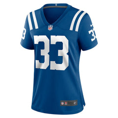 NFL Micah Abraham Indianapolis Colts Women's Game Jersey - Royal