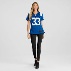 NFL Micah Abraham Indianapolis Colts Women's Game Jersey - Royal