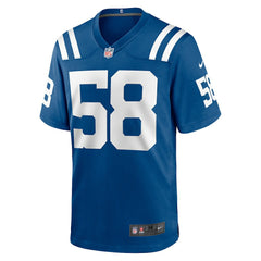 NFL Austin Ajiake Indianapolis Colts Game Jersey - Royal
