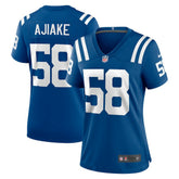 NFL Austin Ajiake Indianapolis Colts Women's Game Jersey - Royal