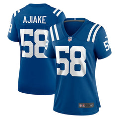 NFL Austin Ajiake Indianapolis Colts Women's Game Jersey - Royal