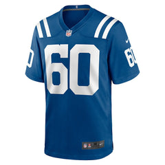 NFL Tanor Bortolini Indianapolis Colts Game Jersey - Royal