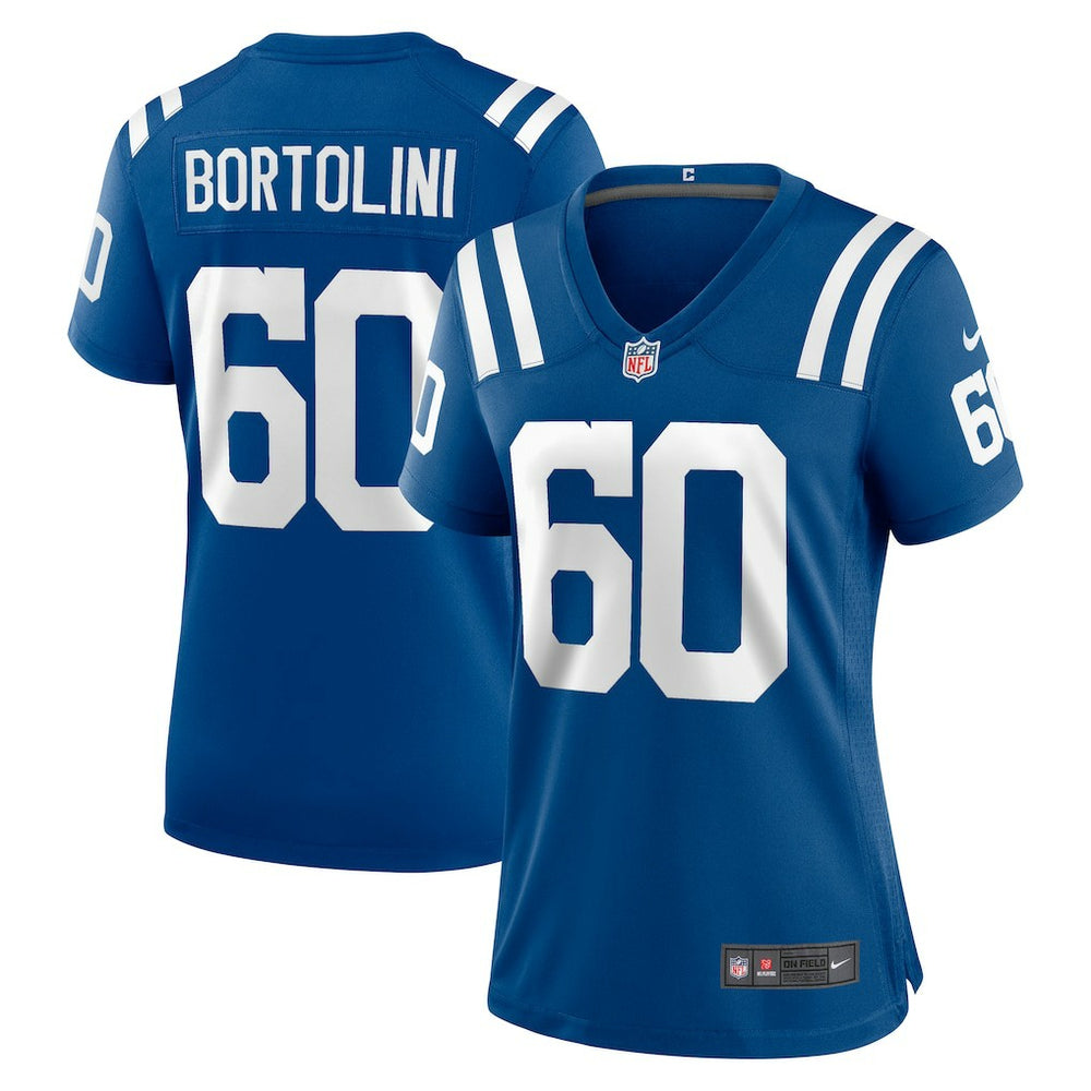 NFL Tanor Bortolini Indianapolis Colts Women's Game Jersey - Royal