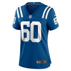 NFL Tanor Bortolini Indianapolis Colts Women's Game Jersey - Royal