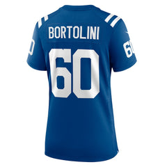 NFL Tanor Bortolini Indianapolis Colts Women's Game Jersey - Royal