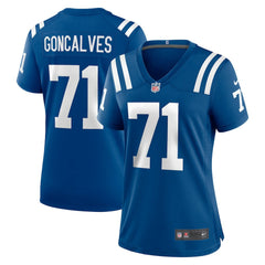 NFL Matt Goncalves Indianapolis Colts Women's Game Jersey - Royal