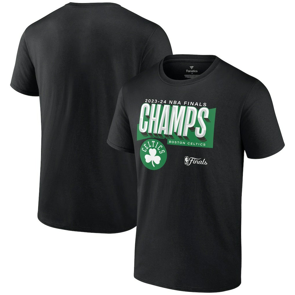 Boston Celtics 2024 NBA Finals Champions Big & Tall Pick & Roll Defense T-Shirt Black