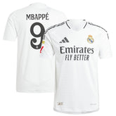 Kylian Mbappé Real Madrid 2024/25 Home Player Jersey White