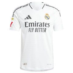 Kylian Mbappé Real Madrid 2024/25 Home Player Jersey White