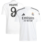 Kylian Mbappé Real Madrid 2024/25 Home Replica Player Jersey White