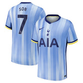 Son Heung-Min Tottenham Hotspur 2024/25 Away Replica Player Jersey Blue