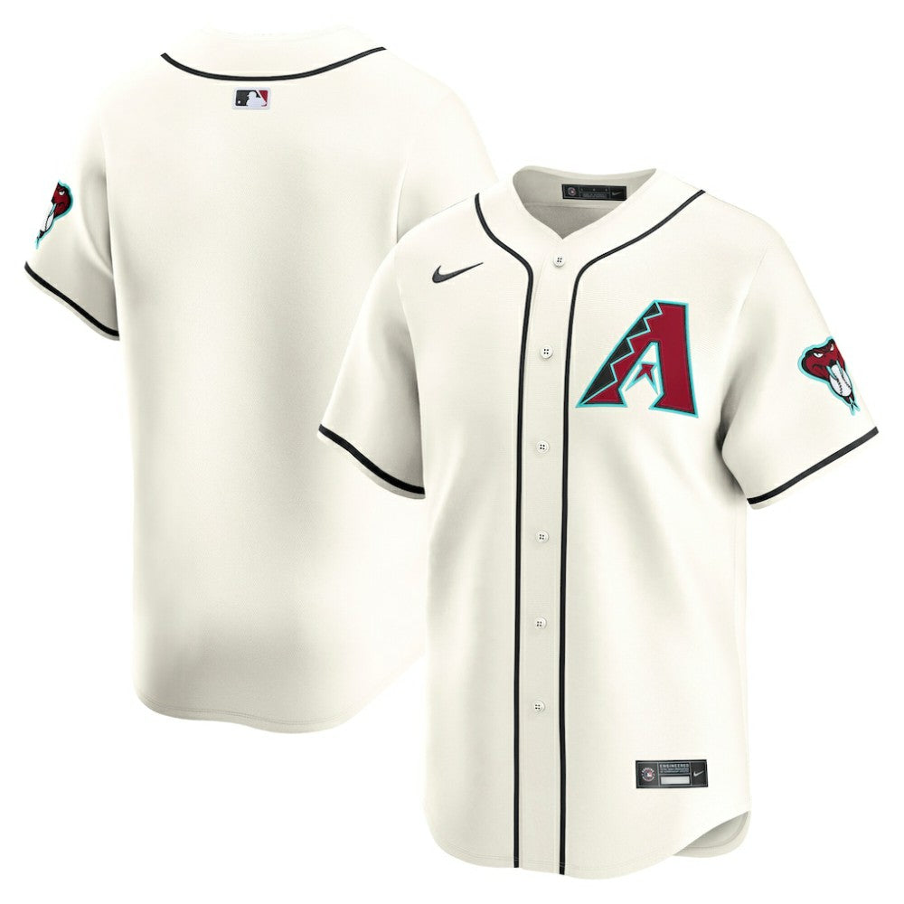MLB Arizona Diamondbacks Nike Home Limited Jersey - Cream