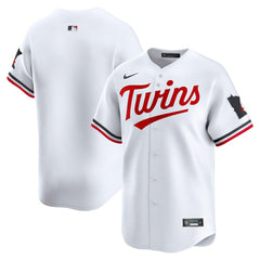 MLB Minnesota Twins Nike Home Limited Jersey - White