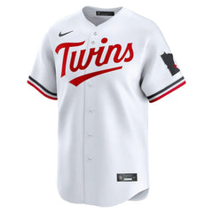 MLB Minnesota Twins Nike Home Limited Jersey - White