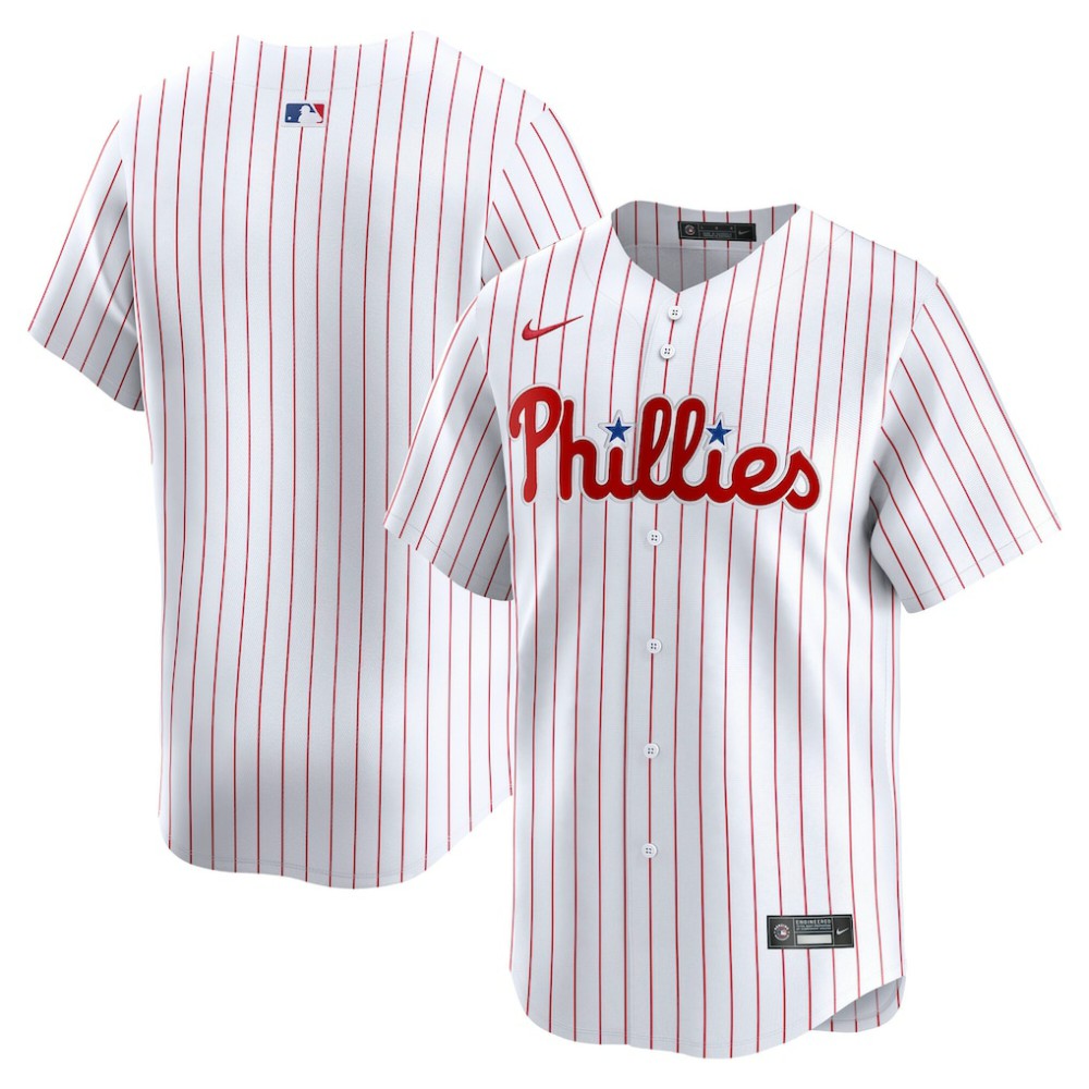 MLB Philadelphia Phillies Nike Home Limited Jersey - White