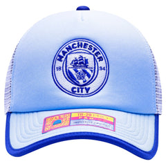 Manchester City Destiny Trucker Adjustable Hat Light Blue shop