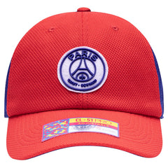 Paris Saint-Germain Fan Ink Male Adult Striker Adjustable Hat Red/Navy sale
