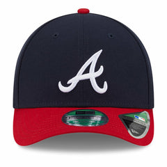 Atlanta Braves New Era Player Replica 9FORTY Adjustable Hat - Navy Hats