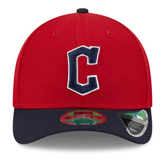 Cleveland Guardians New Era Replica 9FORTY Adjustable Hat - Red/Black Hats
